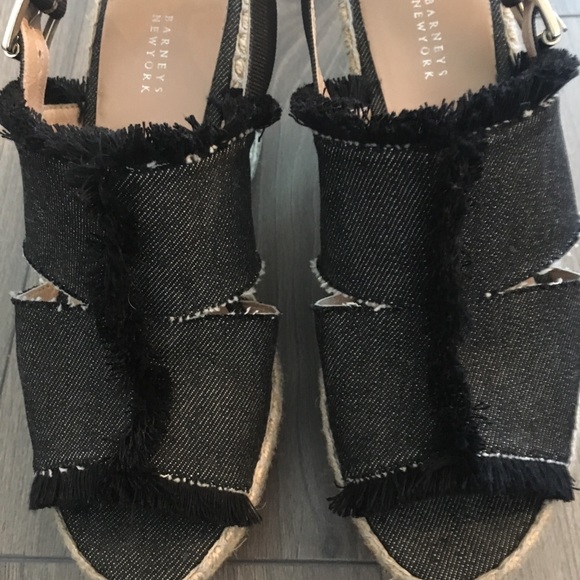Barney’s denim wedges - Picture 4 of 6